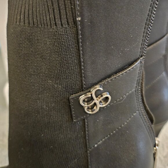 Cosy Island SassyMove Pointed Toe Black Ankle Boots - Picture 3 of 7